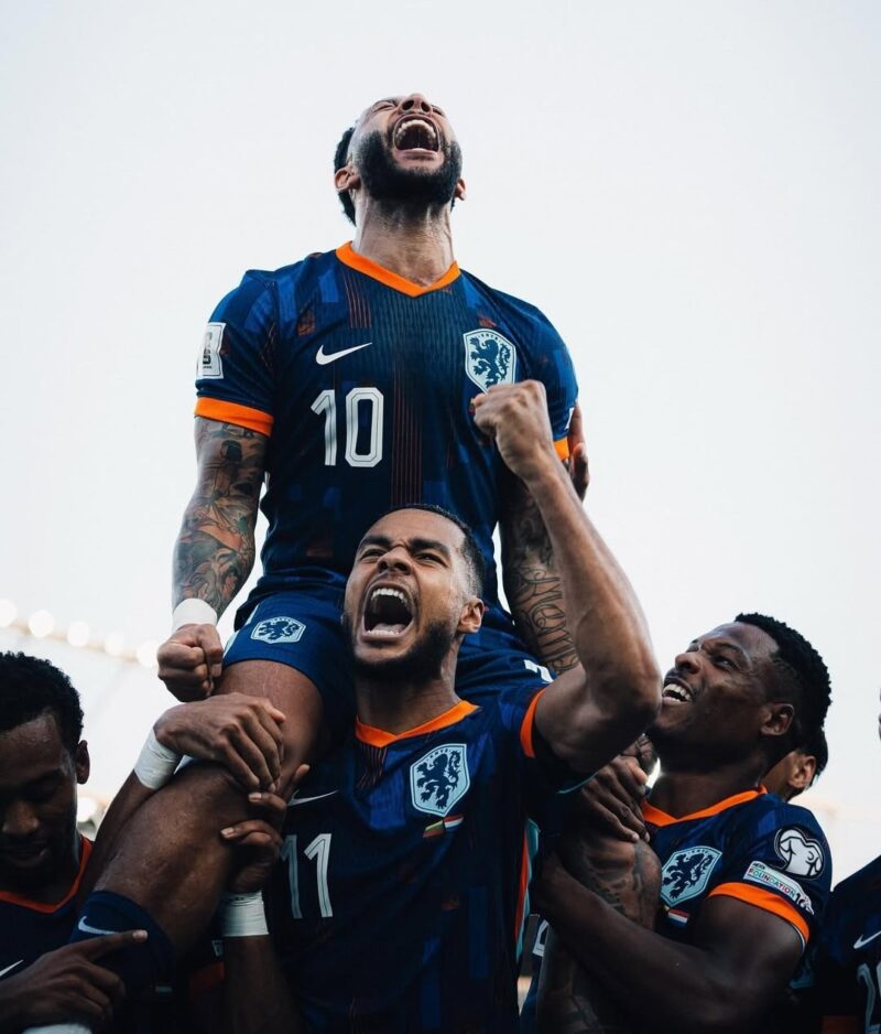 Memphis Depay menjadi pahlawan kemenangan saat Belanda kalahkan Lithuania 3-2 di Kualifikasi Piala Dunia 2026, Senin (8/9/2025) dini hari WIB. (Foto: IG @onsoranje)