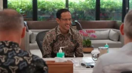 Mantan Mendikbudristek periode 2019–2024, Nadiem Makarim ditetapkan sebagai tersangka dalam kasus dugaan korupsi pengadaan laptop Chromebook. (Foto: Ist)
