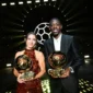 Ousmane Dembélé dan Aitana Bonmatí tampil sebagai pemenang Ballon d'Or 2025. (Foto: IG @ballondorofficial)