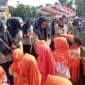 Pemkab Pasbar menggelar kegiatan Senam 7KAIH dan pemeriksaan kesehatan gratis bagi anak PAUD se-Pasbar, Kamis (25/9). (Foto: Kominfo Pasbar)