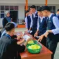 SMK Negeri 1 Padang Panjang menggelar Pemilu OSIS dengan menggandeng Bawaslu Kota Padang Panjang, Selasa (16/9/2025). (Foto: Kominfo Padang Panjang)