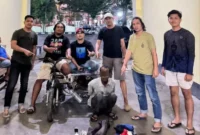 Tersangka bersama barang bukti diamankan di Mapolres Pessel. (Foto: Dok. Humas Polres Pessel)
