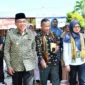 Wakil Wali Kota Padang Maigus Nasir menyambut kedatangan Tim Verifikasi KKS Pusat, Kamis (18/9/2025). (Foto: Prokopim Padang)