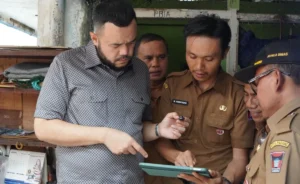 Perbaikan toliet Pasar Raya Blok A