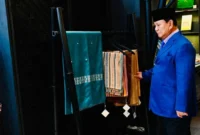 Presiden Prabowo Subianto turut hadir mengunjungi Paviliun Indonesia di Expo 2025 Osaka, Jepang, Sabtu (20/9/2025). (Foto: BPMI Setpres)
