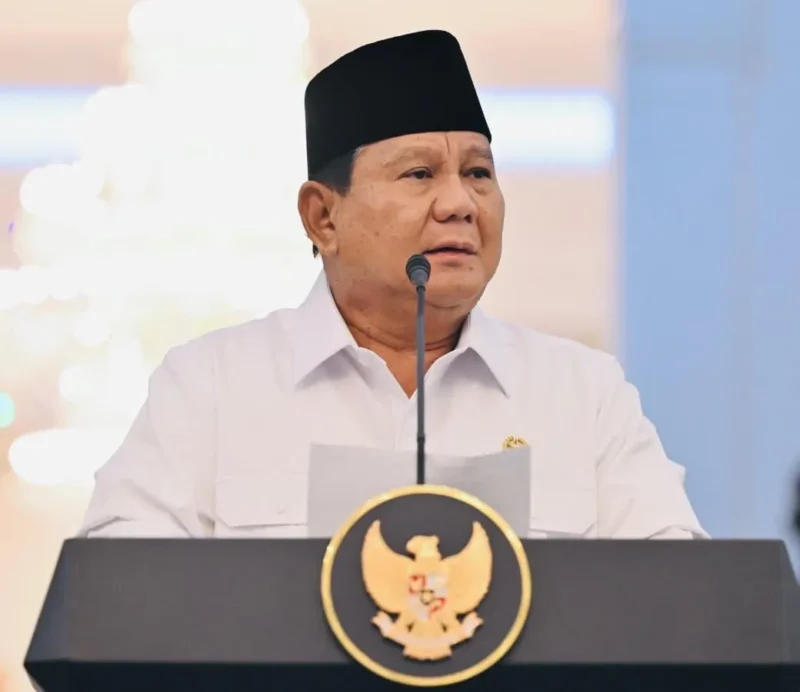 Presiden Prabowo Subianto. (Foto: BPMI Setpres)