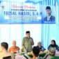 Wakil Wali Kota Padang, Maigus Nasir menghadiri kegiatan reses Anggota Komisi II DPRD Padang, Faisal Nasir di SMPN Muhammadiyah 6 Padang, Sabtu (6/9/2025). (Foto: Prokopim Padang)