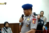 Kompol Kosmas K Gae. (Foto: Dok. YouTube Polri TV)