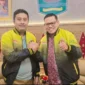 Ketua PELTI Pengprov Sumbar, Prof Syahrial Bakhtiar bersama Wagub Sumbar, Vasco Ruseimy. (Foto: Dok. AG)