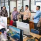 Sekdako Pariaman Afrizal Azhar memulai tugas dengan silaturahmi ke ASN Balai Kota, Kamis (18/9/2025). (Foto: Kominfo Pariaman)