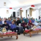 Wali Kota Hendri Arnis bersama Ketua TP-PKK, Ny. Maria Feronika Hendri meluncurkan program Sekolah Keluarga di Pendopo Rumah Dinas, Rabu (17/9/2025). (Foto: Kominfo Padang Panjang)