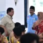 Presiden Prabowo Subianto di sela-sela peninjauan SRMA Margaguna, Jakarta Selatan, Kamis (11/9/2025). (Foto: BPMI Setpres)
