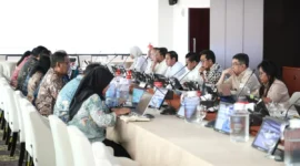 Kementerian PKP bersama Bappenas menggelar rapat koordinasi lanjutan percepatan program pembangunan 3 juta rumah, Rabu (10/9). (Foto: Kementerian PKP)