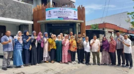 Rangkaian verifikasi lapangan Penilaian KKS di Kota Padang resmi berakhir, Jumat (19/9/2025). (Foto: FB Diskominfo Padang)