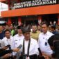 Wali Kota Padang Fadly Amran dampingi Mentan Amran Sulaiman menjawab pertanyaan awak media.