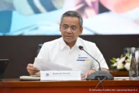 Wakil Menteri Keuangan (Wamenkeu) Suahasil Nazara dalam konferensi pers APBN KiTA di Jakarta, Senin (22/9). (Foto: Kemenkeu)
