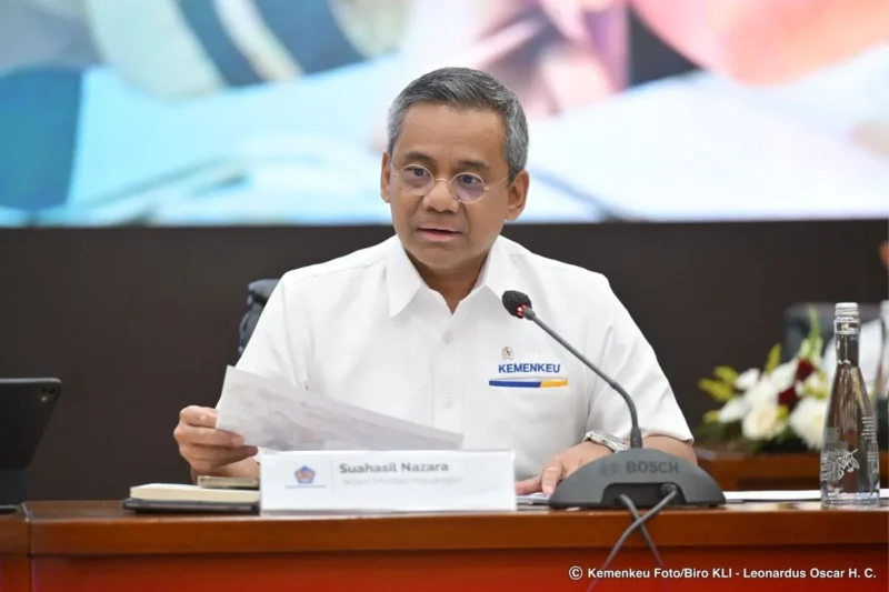 Wakil Menteri Keuangan (Wamenkeu) Suahasil Nazara dalam konferensi pers APBN KiTA di Jakarta, Senin (22/9). (Foto: Kemenkeu)