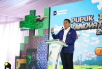 Wakil Menteri Pertanian Sudaryono menghadiri Pupuk Indonesia Innovation Award (PIIA) 2025 di Jakarta, Kamis (4/9/2025). (Foto: Dok. Kementan)