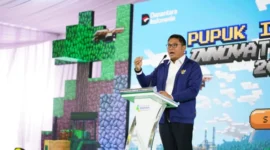 Wakil Menteri Pertanian Sudaryono menghadiri Pupuk Indonesia Innovation Award (PIIA) 2025 di Jakarta, Kamis (4/9/2025). (Foto: Dok. Kementan)