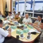 Wakil Wali Kota Padang Maigus Nasir menghadiri Rakor Peningkatan Penanganan Perlintasan Sebidang Kereta Api, Senin (8/9/2025). (Foto: Prokopim Padang)