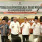 Bupati Solsel, H. Khairunas membuka kegiatan Sosialisasi Pengelolaan Zakat bagi UPZ Nagari se-Kabupaten Solsel di Hotel Pesona Alam Sangir, Rabu (10/9/2025). (Foto: Humas Pemkab Solsel)