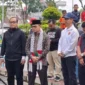 Wakil Wali Kota Bukittinggi Ibnu Asis dalam Aksi Bukittinggi Bela Palestina, Minggu (12/10/2025). (Foto: Pemko Bukittinggi)