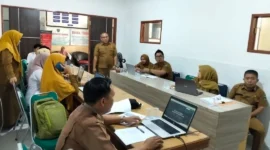 Peserta Bimtek serius mendengarkan paparan narasumber. (Foto: Dok Kominfo)
