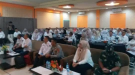 Para peserta mengikuti Sosialisasi Pengendalian Penyakit di Hannah Hotel Painan. (Foto: Dok. Kominfo)
