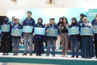 Disabilitas rungu Padang Panjang juara 1 Kompetisi TIK Tingkat Nasional. (Foto: Diskominfo Padang)