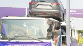 Toyota Indonesia mengekspor 3 juta unit kendaraan. Bukti kekuatan industri manufaktur dan otomotif nasional. (Foto: Kemenperin)