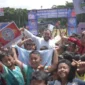 Wali Kota Padang Fadly Amran membuka Festival Sepak Bola Piala Wali Kota Padang Kelompok Umur (KU) 10 dan 12 Seri I, di Lapangan Sepak Bola Imam Bonjol Padang, Minggu (26/10/2025). (Foto: Prokopim Padang)