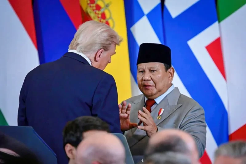 Presiden Prabowo Subianto menghadiri KTT Perdamaian Sharm El-Sheikh di International Congress Centre, Sharm El-Sheikh, Republik Arab Mesir, pada Senin (13/5/2025). (Foto: BPMI Setpres)
