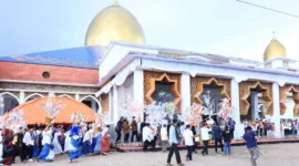 Masjid Raya IKK Parit Malintang menjadi pusat kegiatan Mauluik Gadang tahun 2025. (Foto: Kominfo Padang Pariaman)