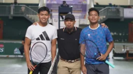 Mazza Hadaduzzikra dan Althafi Haqquzzikra usai memenangkan pertandingan. (Foto: Dok. AG)