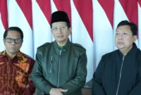 Menag Nasaruddin Umar (tengah). (Foto: Rikie Andriyawan/Kemenag)
