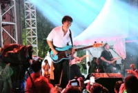 Event Menfest by Kadin  berlangsung meriah di pelataran parkir GOR H. Agus Salim, Jumat (17/10/2025). (Foto: Prokopim Padang)