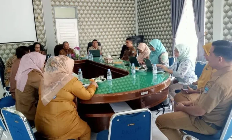 Badan Kepegawaian Negara (BKN) melakukan Monev pelaksanaan Sistem Merit di lingkungan Pemkab Pasbar, Selasa (14/10) hingga Jumat (17/10). (Foto: Diskominfo Pasbar)