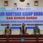 Pemko Payakumbuh menggelar Pelatihan Bantuan Hidup Dasar dan Donor Darah dalam rangka Hari Kesehatan Nasional di Aula Ngalau Indah, Lantai III Balai Kota Payakumbuh, Jumat (31/10/2025). (Foto: Pemko Payakumbuh)