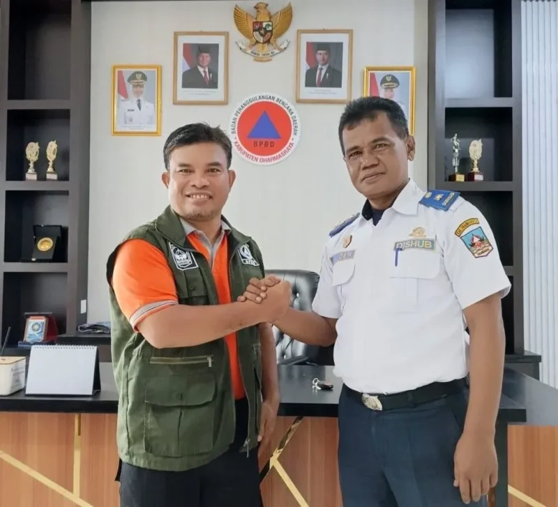 Suherman Junaidi resmi mengemban amanah baru sebagai Plt Kepala Pelaksana BPBD Dharmasraya. (Foto: Pemkab Dharmasraya)