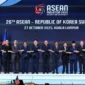 Presiden Prabowo Subianto menghadiri KTT ke-26 ASEAN–Republik Korea di Kuala Lumpur Convention Centre (KLCC), Malaysia, Senin (27/10/2025). (Foto: BPMI Setpres)