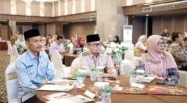 
Wabup Solsel Yulian Elfi menghadiri Rapat Koordinasi Regional dan Advokasi Pencegahan Stunting 2025 yang digelar Setwapres RI, Rabu (9/10/2025) di Kota Padang. (Foto: Humas Pemkab Solsel)