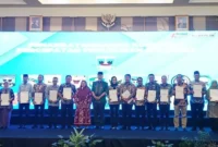 Kepala Bappeda Padang, Yenni Yuliza, saat Rapat Koordinasi Regional Program Percepatan Penurunan Stunting Tahun 2025 di Hotel Pangeran Beach, Kamis (9/10/2025). (Foto: Diskominfo Padang)