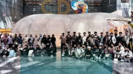 Pelepasan para alumni MAN 2 Padang Panjang di Aula AB 1 Kanwil Kemenag Sumbar. (Foto: Kominfo Padang Panjang)