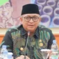 Sekdako Padang Andree Algamar membuka Rapat Persiapan Drill Tsunami di Gedung Youth Center Bagindo Aziz Chan, Senin (13/10/2025). (Foto: Diskominfo Padang)