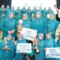 TP-PKK Kota Pariaman berhasil meraih Juara Umum Kategori Kota pada Lomba HKG PKK Tingkat Sumbar 2025. (Foto: Kominfo Pariaman)