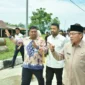 Wakil Wali Kota Padang, Maigus Nasir mendampingi Anggota Komisi V DPR RI, Zigo Rolanda meninjau progres revitalisasi PPS Bungus, Selasa (7/10/2025). (Foto: Prokopim Padang)