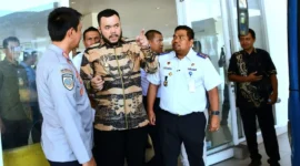 Wali Kota Padang, Fadly Amran meninjau Terminal Tipe A Anak Air, Kamis (30/10/2025). (Foto: Prokopim Padang)