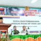 Wakil Wali Kota Padang, Maigus Nasir membuka kegiatan Sosialisasi Teknis Pelaksanaan JIAT di Kecamatan Bungtekab, Jumat (3/10/2025). (Foto: Prokopim Padang)