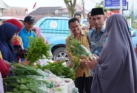 Wakil Wali Kota Padang Panjang, Allex Saputra meninjau GPM di Masjid Taqwa Muhammadiyah, Kamis (16/10/2025). (Foto: Kominfo Padang Panjang)