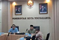 Wakil Wali Kota Padang Maigus Nasir melakukan kunjungan kerja ke Kota Yogyakarta, Jumat (17/10/2025). (Foto: Prokopim Padang)